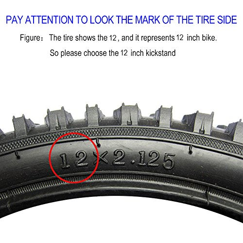 Universal Bike Kickstand for 12-Inch Children's Bicycles