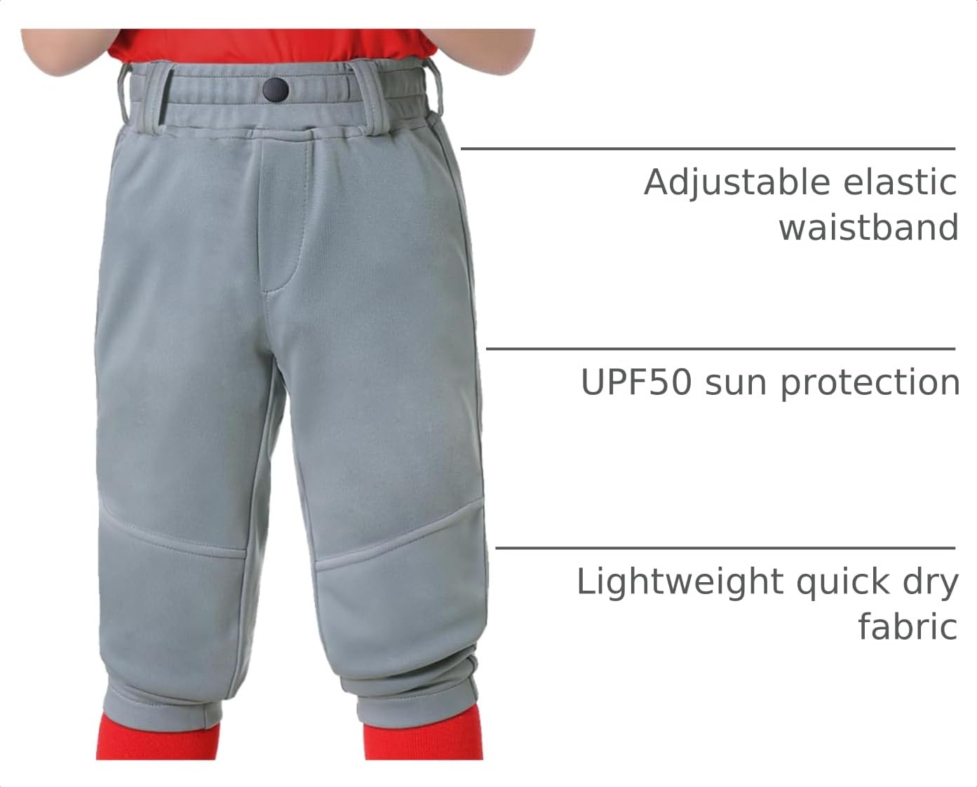 MIVEI Toddler Youth Boys Baseball Tee Ball Tball Softball Football Pants