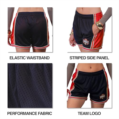WNBA Women's Basketball Shorts - Connecticut Sun Large