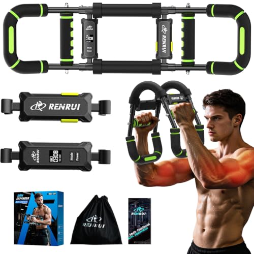 REN RUI Green Pro Twister Arm Trainer for Chest & Upper Body Workout