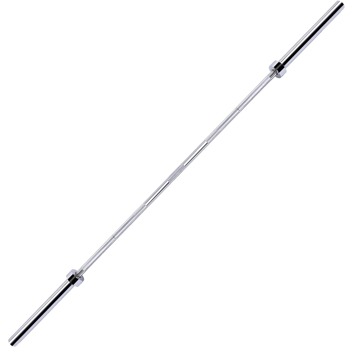 Fitvids 2 Inch Olympic Barbell Bar, 7 Feet Bar with Collar for Home Gym Strength Training, weight lifting, Bench Press, 700 LB Capacity