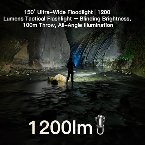 Emergency Keychain Flashlight 3-in-1 with Power Bank & Warning Lights