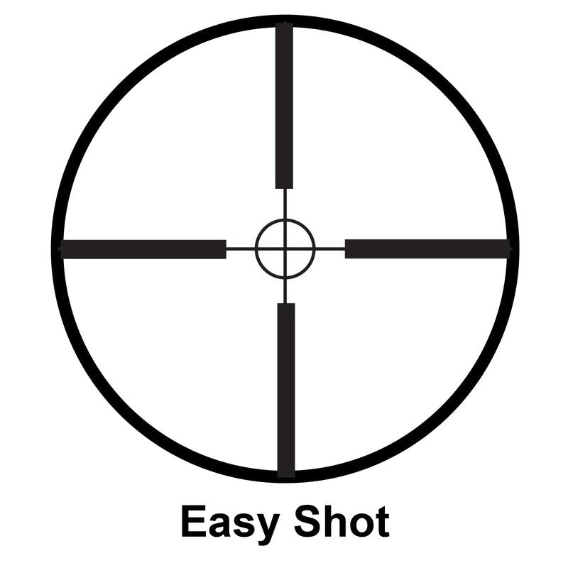 BARSKA 3-9x40 Huntmaster Easy Shot Riflescope , Black