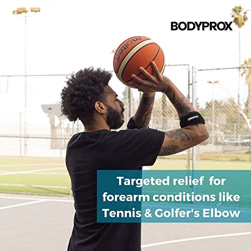 Adjustable Elbow Brace 2 Pack for Pain Relief & Support
