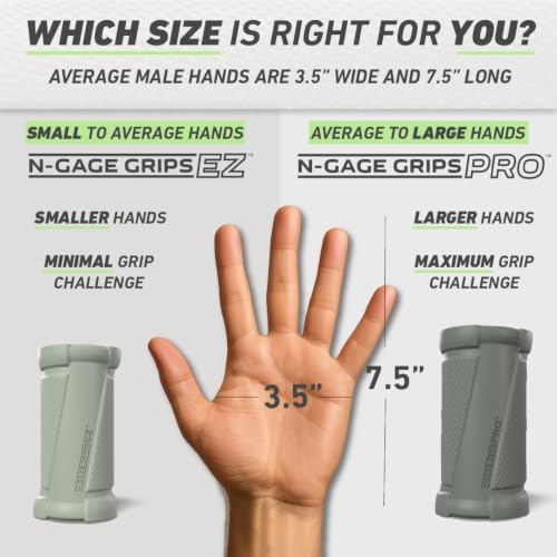 N-Gage EZ Barbell Grips – Ergonomic Strength Training Attachments
