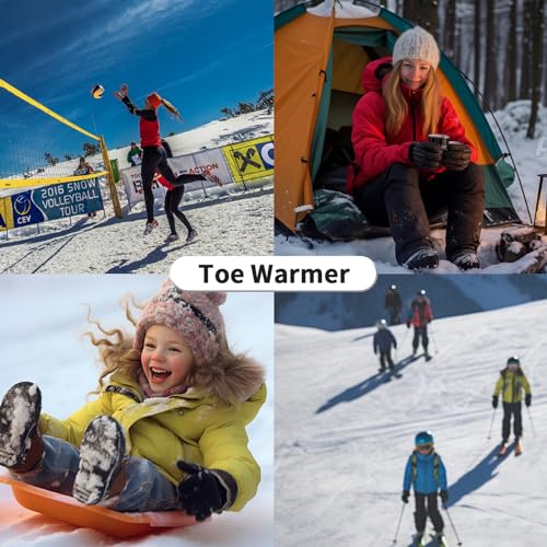 Toes Warmer - 80 Count, 10 Pairs of Disposable Foot Warmers