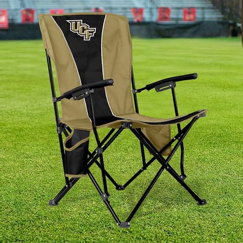 Central Florida Golden Knights Portable Folding Chair - Steel Frame with Cup Holders