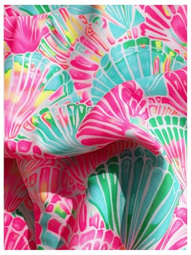 SOLY HUX Women's Green Pink Multi Padded Triangle Bikini Top Medium Swimsuit