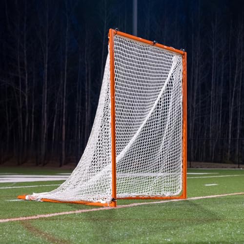 High School Lacrosse Goal - 6x6x7' with White Net