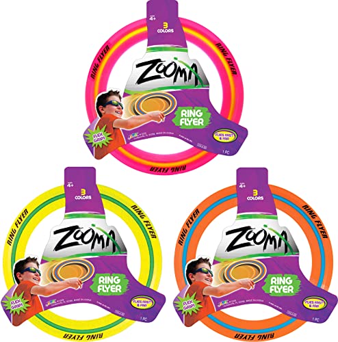 Flying Disc Ring - 11 Inch Frisbee Toy for Kids