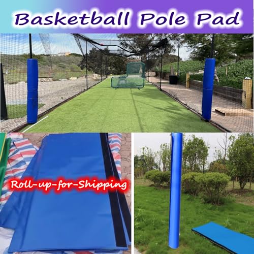 Square Pole Foam Padding - Adjustable Safety Pads for 3x3 to 10x10 Posts