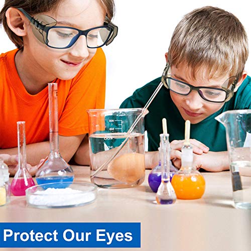 Safety Glasses Side Shields - 2 Pairs for Medium to Large Frames
