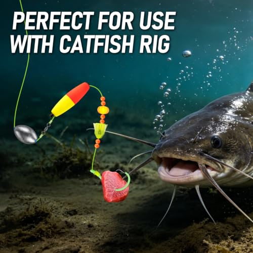 Egg Sinkers Fishing Weights - 1/4oz, 20pcs Lead Sinkers for Bass Fishing