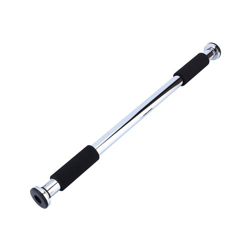 Adjustable Chin Up Multi Purpose Indoor Gym Pull Up Electroplate Steel,Variety of Possible Exercises with Secure Foam Pads and Rubber Stoppers