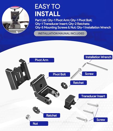 7400931 MHX XNT Transducer Bracket - Mount for XHS Model transducers,