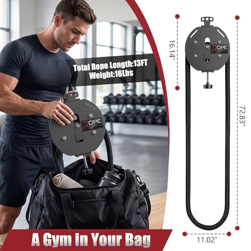 Endless Rope Trainer with Adjustable Resistance - JG-PS05