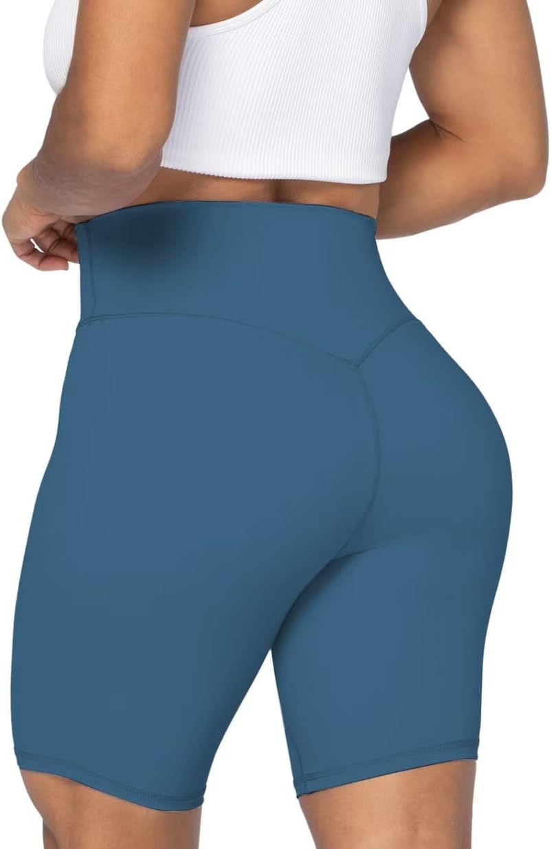 Sunzel High Waist Biker Shorts for Women - Squat Proof Yoga & Gym Shorts | Comfortable Fit