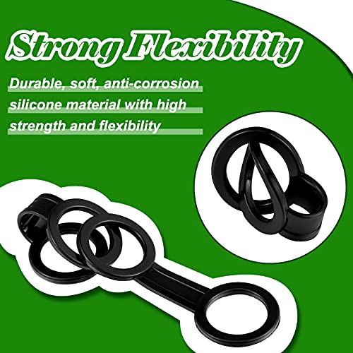 Snorkel Clip Keeper Mask Strap Holder - 8 Pack Quick Release