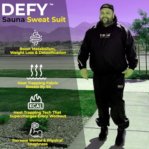 Heavy Duty Sauna Suit for Weight Loss - Full Body Hoodie