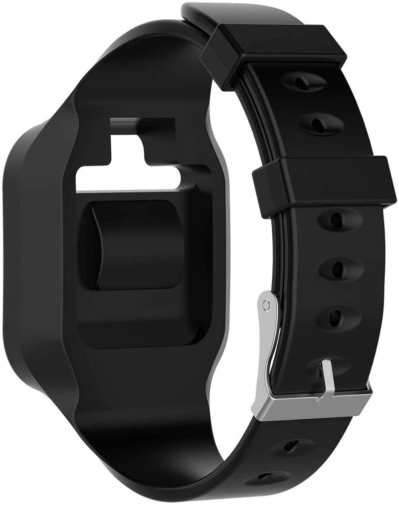 TenCloud Accessory Wristband Replacement Compatible with Voice, for Voice 2, for Voice + Golf GPS Rangefinder,Soft Silicone Strap Band for Voice golf watch Series (Black)