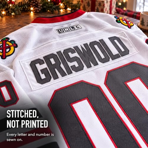 Ghostwear Griswold #00 Movie Hockey Jersey XL - Stitching Letters & Numbers