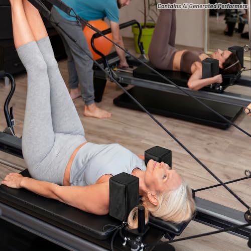 2-Pack Pilates Reformer Shoulder Block Covers - Anti-Slip Cotton