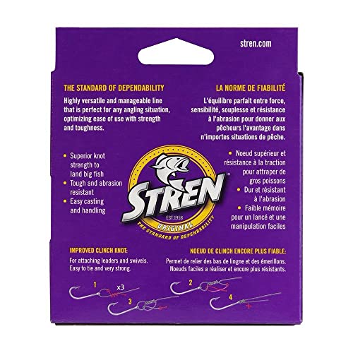 Monofilament Fishing Line - 8lb Hi-Vis Gold 330yd