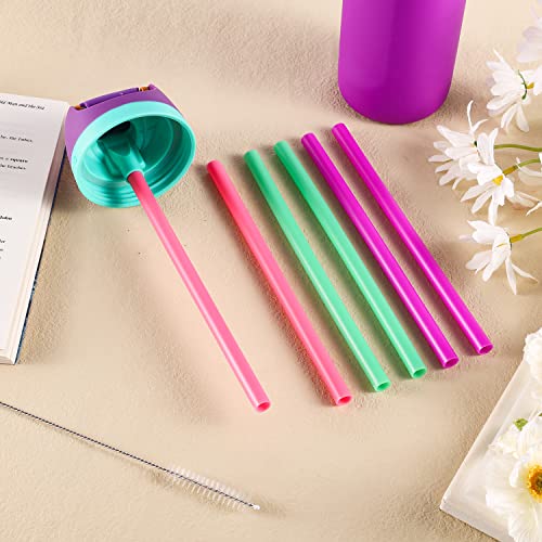 6PCS Colorful Replacement Straws for Owala Water Bottles