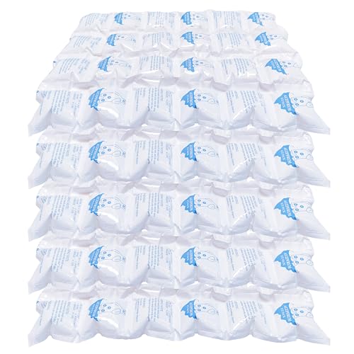 AUZPFRUM Reusable Ice Packs Sheets 5x24 Small Ice Cells for Cooler, Lunch Bags, Insulated Boxes (White)