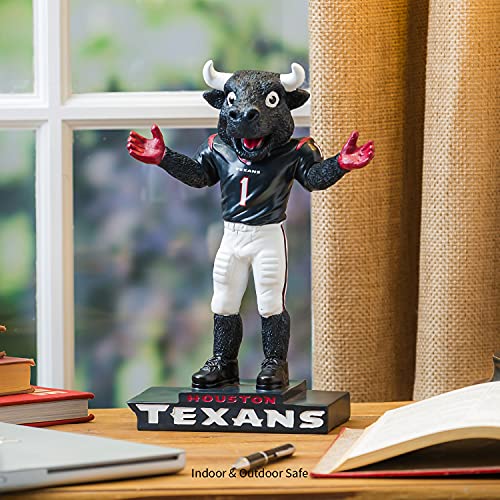 Houston Texans Mascot Statue - 12-Inch Hand-Painted Decor