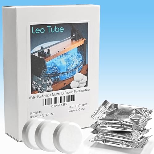 Water Purification Tablets for Rowing Machines - 8 Tablets