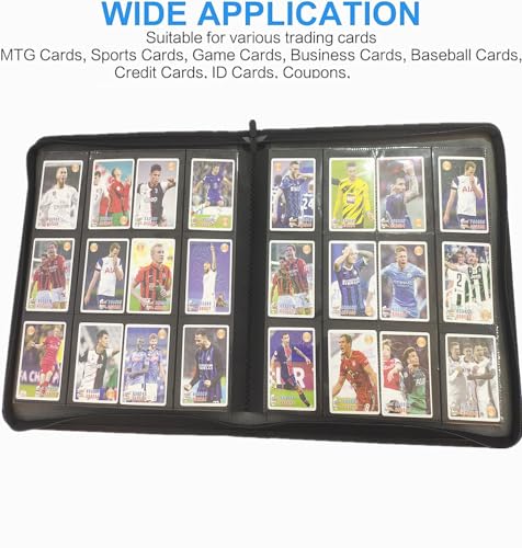 Green 12 Pocket 720-Card Binder - Ringless, Side-Loading Double-Sided Album for YuGiOh MTG TCG