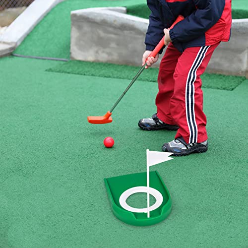 Golf Putting Cup with Flag - 2 Pack Training Aids for Indoor & Outdoor Practice