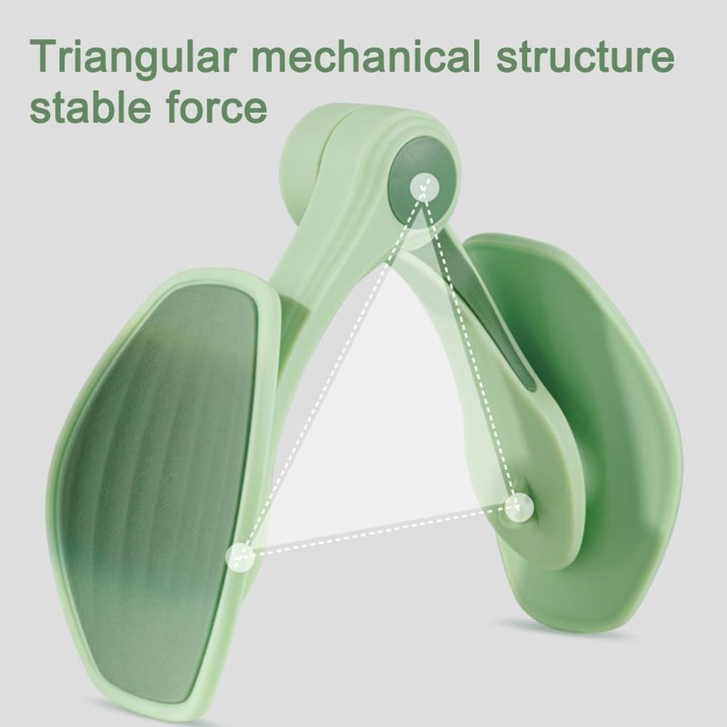 Thigh Exerciser for Women, Non-Install Pelvic Floor Muscle Trainer for Postpartum Rehabilitation, Inner Thigh-Toning Hip Trainer Enhanced Resistance Kegel Exerciser for Home Gym Fitness Equipment