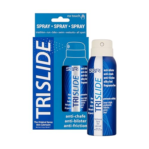 Anti-Chafe Continuous Spray Skin Lubricant 4oz - Waterproof & Sweat-Proof