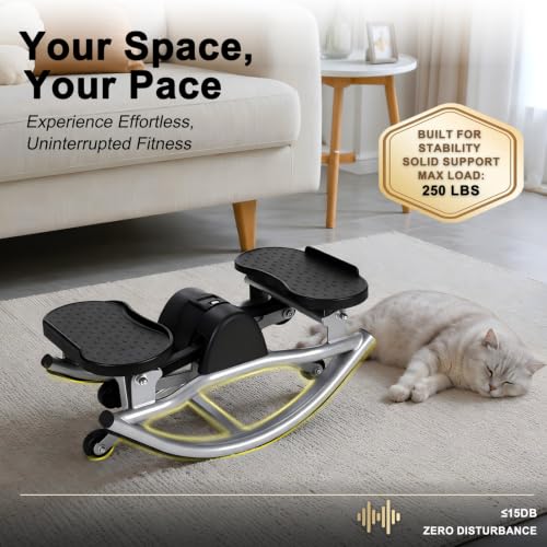3D Lateral Motion Stepper Machine with Resistance Bands