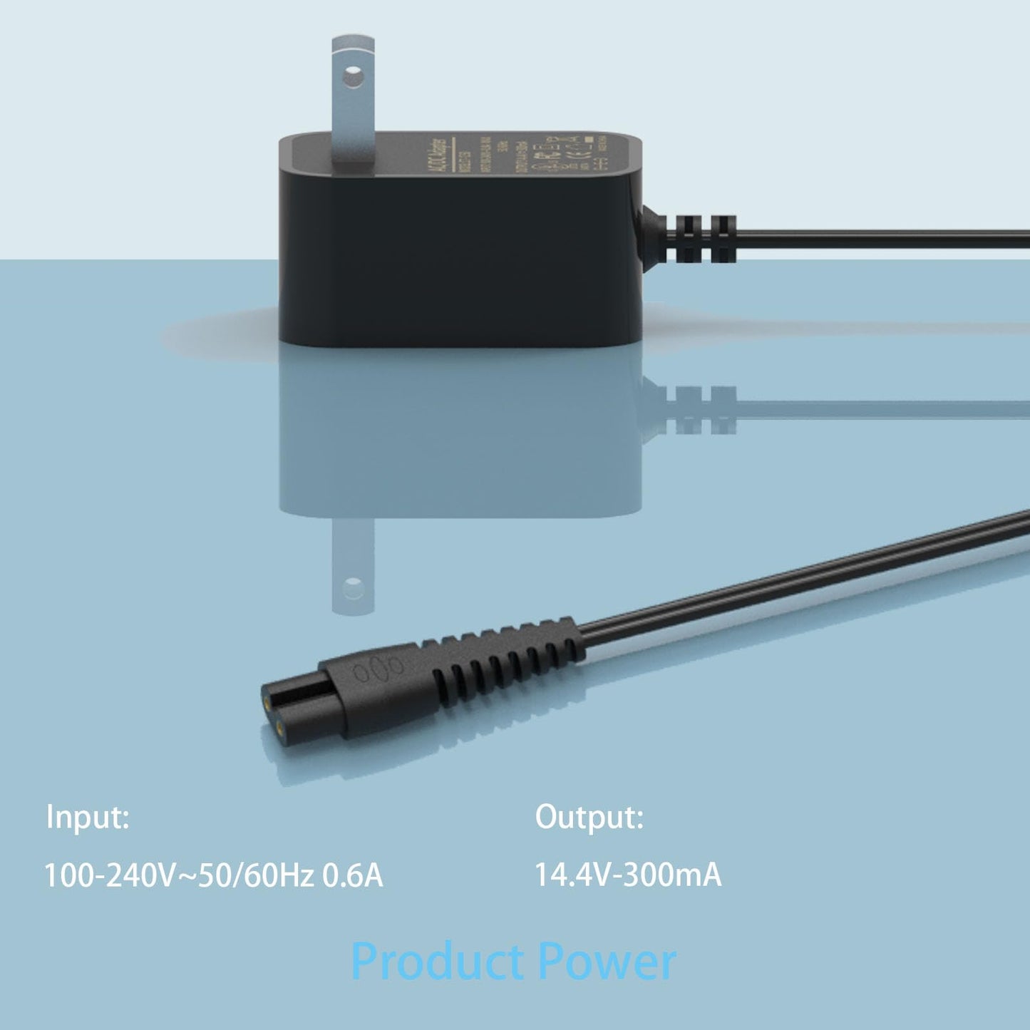 Replacement for Bissell Pet Hair Eraser Charger Charging Power Cord for Bissell 2390 2390A 23903 2284W 2284 P/N 1614206 Lithium Ion Cordless Handheld Portable Vacuum Cleaner AC Adapter Black 6FT