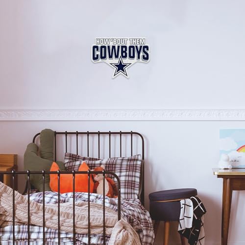 Dallas Cowboys NFL Alternate Shape Cut Pennant - Soft Felt Decor