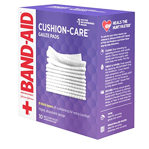 Cushion-Care Sterile Gauze Pads, 3x3 Inch, 8-Layer Absorbent - 250 Count