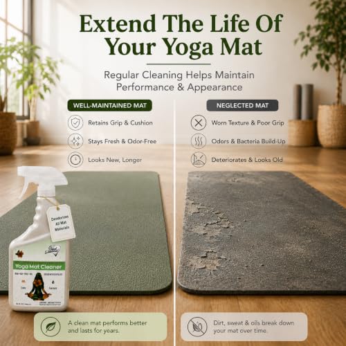 Yoga Mat Cleaner Spray - 1 Quart, USDA Certified Biobased