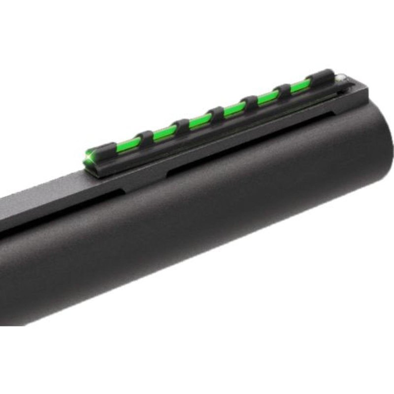 TruGlo Low-Profile Universal Fiber Optic Front Shotgun Wing & Clay Glo-Dot Sights, Green