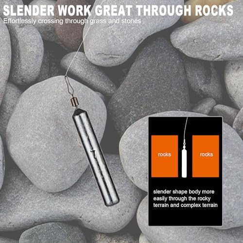Drop Shot Fishing Weights Sinkers - 3/8oz, 10pcs