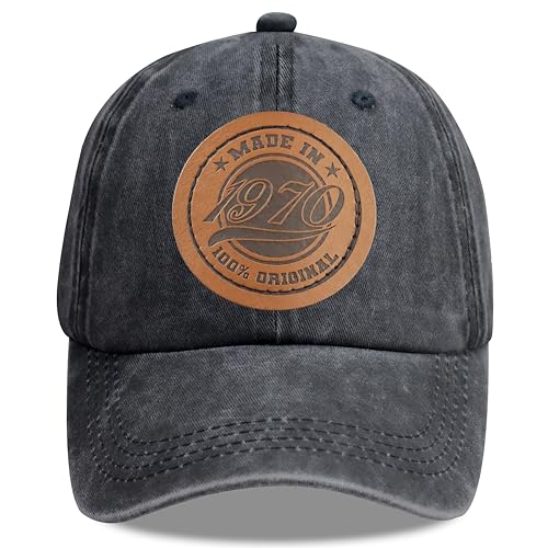 Adjustable Cotton Baseball Cap - Made in 1970