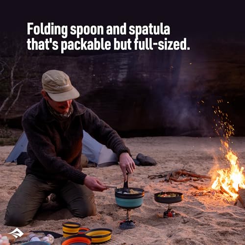 Sea to Summit Camp Kitchen Folding Spoon & Spatula Set