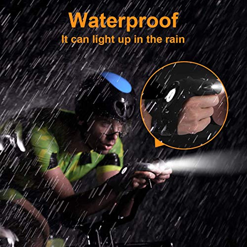 Biuonk LED Flashlight Gloves - Hands-Free Finger Light for Camping, Fishing, Repair, Gifts for Men Dad Him Husband Boyfriend