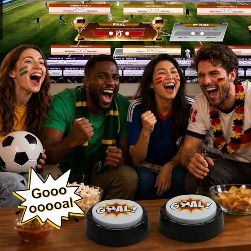 GOOOAALLLLL Celebration Sound Button for Soccer Goals
