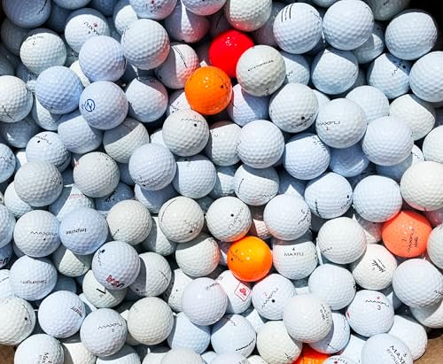72 Used Golf Balls Assorted Mix in Mesh Bag for Practice & Range