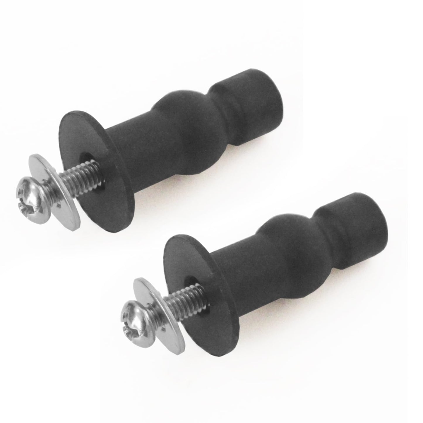 9mm Dia Toilet Seat Screws Compatible with Kohler Toilet Seat Anchors, Top Mounting Hinge Bolts Replacement Kit Can Replace K-85040 Anchor Nut, 2pcs