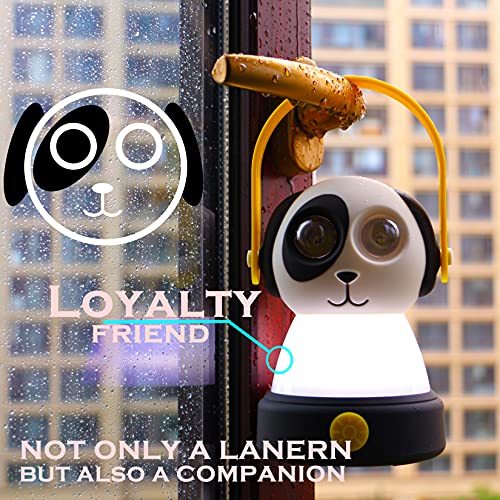 Kids Owl LED Camping Lantern & Headlamp Set - Outdoor Toy for Camping & Night Light - Dog Set