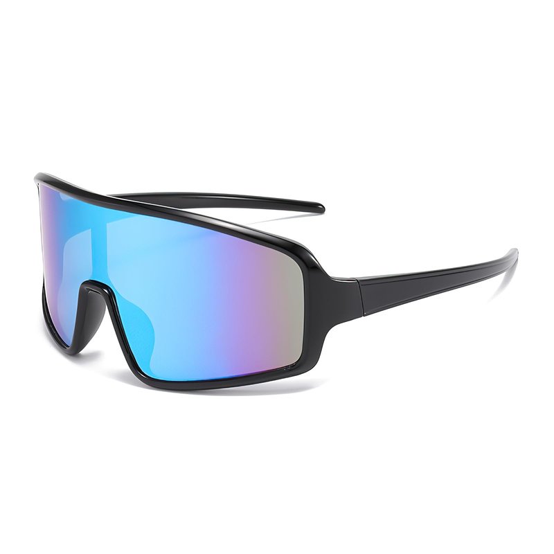 PARDUS Polarized Sports Sunglasses, UV400 Protection, Class 3 Sunshade for Men & Women, for Fishing, Outings, Cycling (Black Frame Green Film)